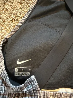Nike Women’s Black & Gray Heather Tankini Top with Black Swim Skort thumbnail 5