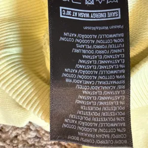 Ivy Park Cropped Oversized Hoodie Sweatshirt Sz S Pale Yellow Logo thumbnail 8