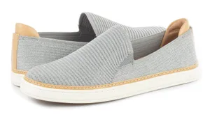 UGG Sammy Metallic Sneaker Slip On Rib Knit Hyper Weave Poron Insole Shimmer 9.5 thumbnail 1