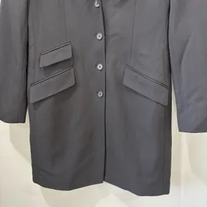 Lauren Ralph Lauren Single Breasted Wool Blazer Velvet Collar Button Jacket Sz 6 thumbnail 3