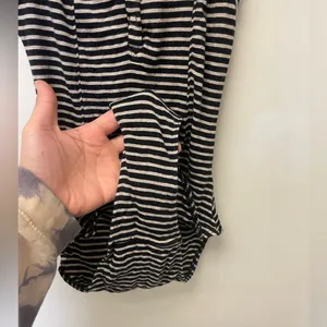 Urban Outfitters Out From Under Snap Front Halter Striped Bodysuit thumbnail 3
