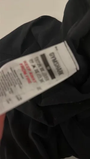 Black Gymshark Shorts  thumbnail 3