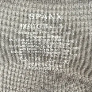 Spanx Look At Me‎ Now Seamless Camo Leggings Black 1X/TG High Waisted Athleisure thumbnail 2