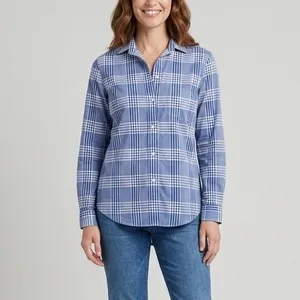 Grayson by Frank & Eileen The Hero Blue White Plaid Button Down Shirt Sz 2 Small thumbnail 2