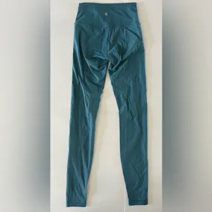 Lululemon Wunder Under High-Rise Tight Desert Teal Women’s Leggings Size 6 thumbnail 5