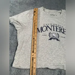 Abercrombie & fitch soft a&f collection Gray Monterey golf club T-Shirt thumbnail 5