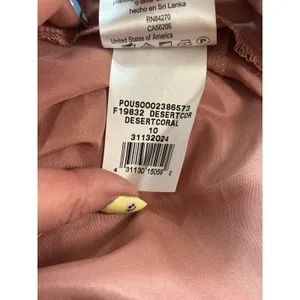 DB Studio Celebrate One Shoulder Maxi Dress Desert‎ Coral Pink F19832 Size 10 thumbnail 7