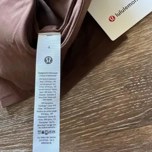 Lululemon Align Tank Cropped JAVA Size 4 NWT thumbnail 5