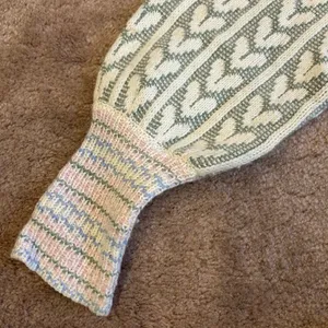 LoveShackFancy Warwick Pullover Sweater in Dew Drop Cream thumbnail 7