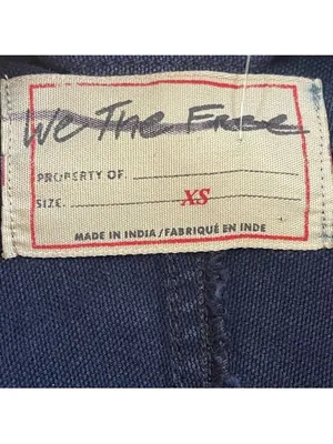 Free People We The Free Viva Surplus Denim Jean Jacket in Starless Sky Sz M thumbnail 14