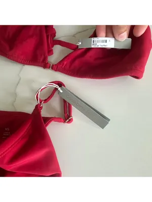 gooseberry intimates so chic bikini Tanga Set Red thumbnail 6
