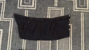 Free People Skirt Denim Black We The Free thumbnail 2