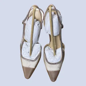 NWT Jewel Badgley Mischka Tammy Mesh Slingback Stilettos Size‎ 7 thumbnail 6