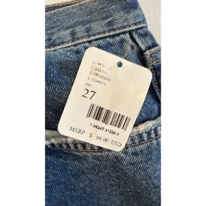 Free People Jeans‎ We The Free Women’s Size 27 The Lasso Sapphire Blue Boho NWT thumbnail 5