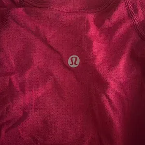Hot Pink Lululemon Cropped Swiftly Top thumbnail 2