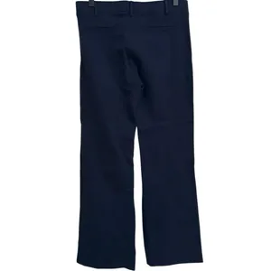 Betabrand Classic Dress Pant‎ Yoga Pants Straight Leg Navy Blue Medium Petite thumbnail 3
