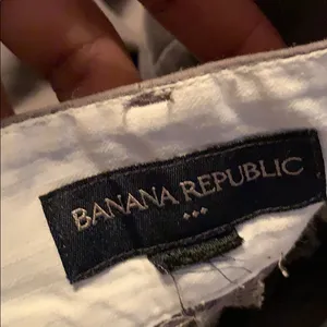 Banana Republic wide bottom gray slacks thumbnail 2