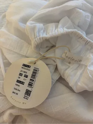 Princess Polly White Spaghetti-Strap Tiered Mini Dress with Sweetheart Neckline thumbnail 4