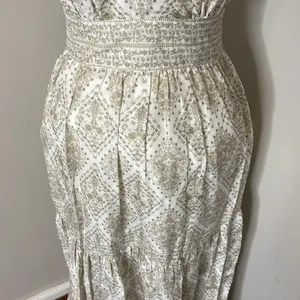 NWT‎ Intermix Orien Silk-Blend Tiered Maxi Dress thumbnail 9