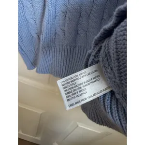 Wild Fable Preppy Blue Sweater Cable Knit Sleeveless Vest Juniors M thumbnail 3