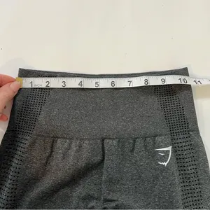 Gymshark Vital Seamless Leggings Grey‎ Marl XS High Waisted thumbnail 6
