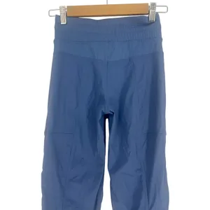Lululemon Dance Studio Mid-Rise Pant Washed Denim Size 0 31" Inseam thumbnail 8