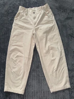American Eagle Women's Real Good Stretch‎ Baggy Corduroy Cargo Pants Size 8 thumbnail 1