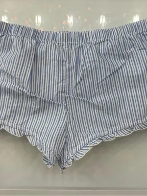 Brandy Melville Blue And White Striped Pajama Shorts W (Ready To Ship) thumbnail 1