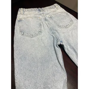 Vintage Light Wash High-Waisted Mom‎ Jeans Retro 90s Style Denim Pants T-10 thumbnail 4