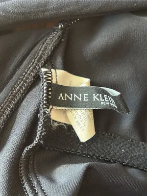 Anne Klein Basic Black One Piece Swim Suit thumbnail 4
