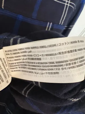 Abercrombie Blue Plaid Flannel thumbnail 5