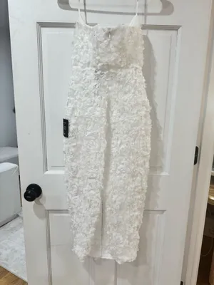 Lulus White Midi Dress thumbnail 4
