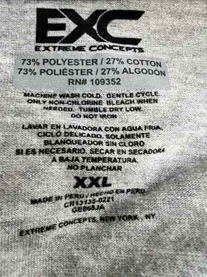 EXC Extreme Concept Bar B Q Graphic T Shirt thumbnail 4