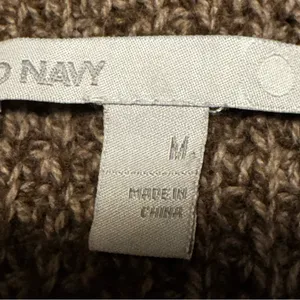 Old Navy Women’s Brown Button-Up Cardigan With Side Pockets Sz M thumbnail 6