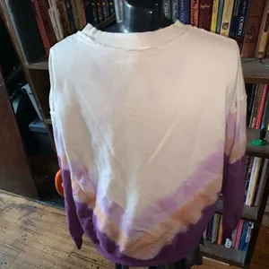 FP Movement Metti tie dye purple and orange ombré crew neck sweatshirt thumbnail 4