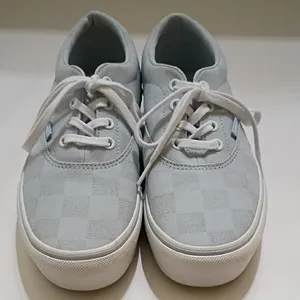 Vans Doheny Light Blue Checkered Sneakers thumbnail 1
