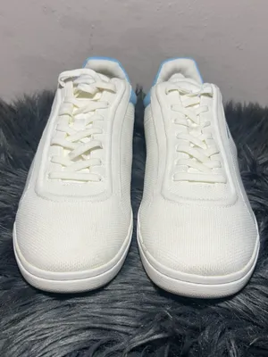 VIVAIA Unisex Casual Sneakers (V Prime) Canvas Low-Top with Light Blue SZ 42 thumbnail 9