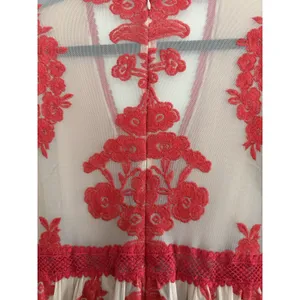 For Love‎ & Lemons Temecula Maxi Dress Red Floral Women's Size Medium thumbnail 11