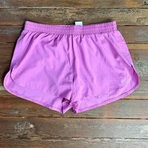 ASICS Womens 2.5” Purple Running Athletic Shorts Sz Med 🍄 thumbnail 3