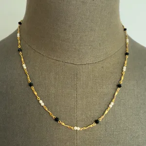 Five Pieces Costume Chains Gold thumbnail 4