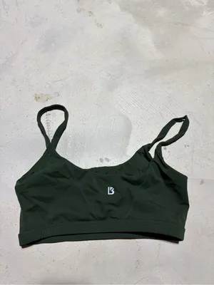 Buff bunny collection Women's Dark Green sports bra medium thumbnail 6