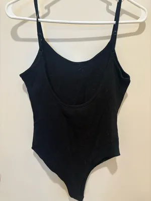 Black spaghetti strap bodysuit Size M thumbnail 5