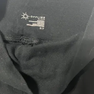 Aerie Black Yoga Pants High-Waisted thumbnail 3