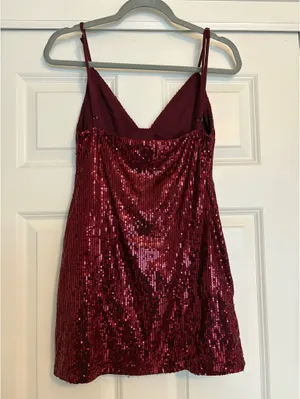 That’s So Fetch AU Red Sequins Mini Dress thumbnail 2