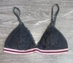 Gray Lace Bralette  thumbnail 1