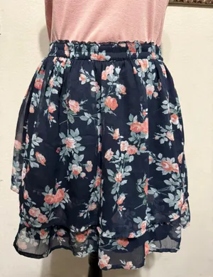 Abercrombie & Fitch Floral Skirt thumbnail 1