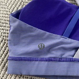 Lululemon Energy Bra Wee Stripe Bruised Berry/Cool Breeze thumbnail 7