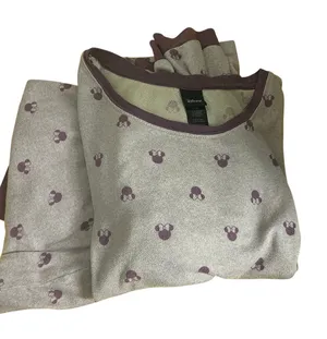 Disney Minnie Mouse purple loungewear pajama set Medium sleep thumbnail 1