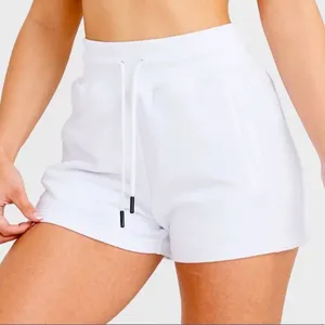 NEW Oner Active Classic Shorts Pull On Drawstring Sweatshorts White Small S thumbnail 1
