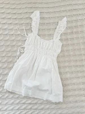 Free People claudette Ruffle Strap Mini Dress thumbnail 3
